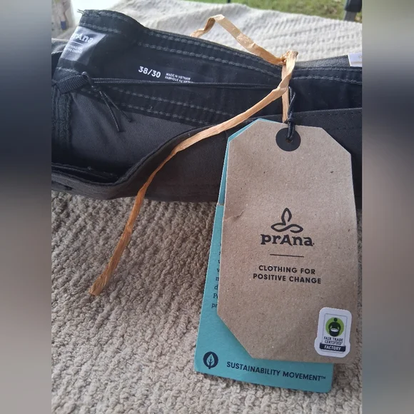 The prAna Stretch Zion Pant II - Mens, Dark Iron, - Picture 5 of 7